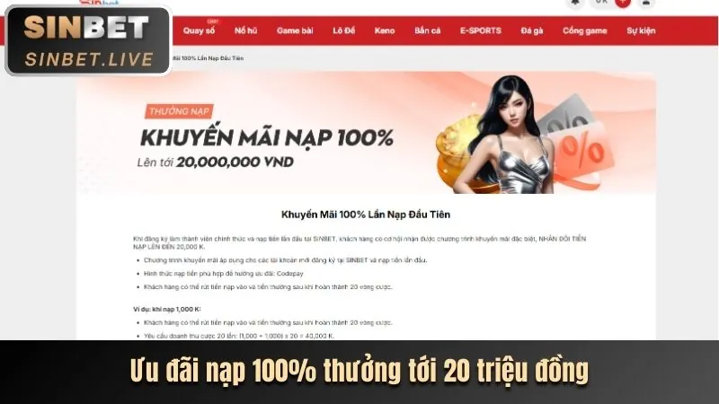 Khuyến mãi chào mừng Nổ Hũ